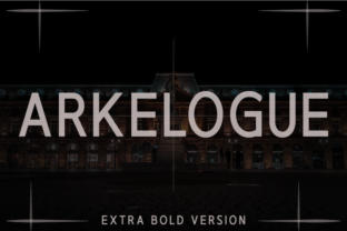 Arkelogue Extra Bold: A Designer’s Take on This Clean Typeface