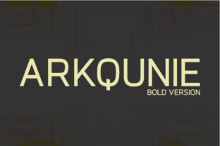 Arkqunie Bold: A Designer’s Review of This Geometric Typeface