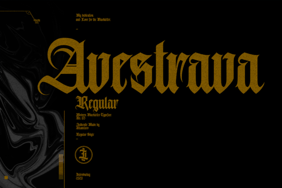 Avestrava: A Designer’s Honest Review of This Bold Blackletter