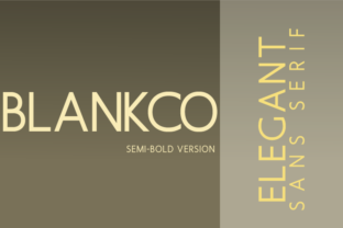Blankco Semi-Bold: A Sharp Sans Serif for Bold Campaigns