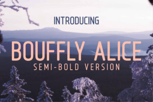 Bouffly Alice Semi-Bold Typeface for Marketers