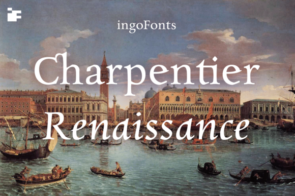 Charpentier Renaissance Pro Font for Crafters