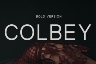 Colbey Bold: A Modern Typeface for Strong Branding