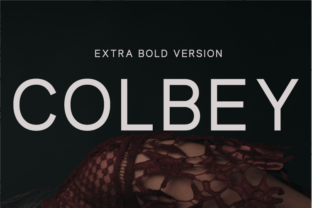 Colbey Extra Bold: A Modern Typeface for Web Design