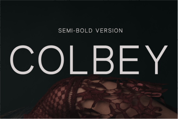 Colbey Semi-Bold: A Modern Typeface for Editorial Design