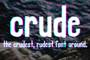 Crude Font: Bold Typography for Branding