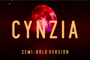 Cynzia Semi-Bold: A Modern Typeface for Campaigns
