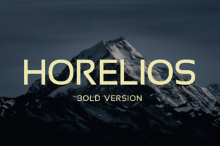 Horelios Bold: A Modern Typeface for Web Design