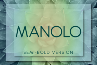 Manolo Semi-Bold: A Refined Typeface for Modern Editorial Design