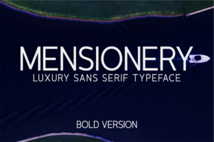 Mensionery Bold Typeface Review