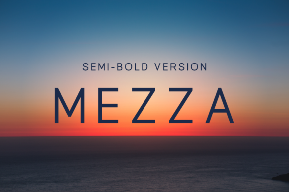 Mezza Semi Bold: A Modern Typeface for Web Design