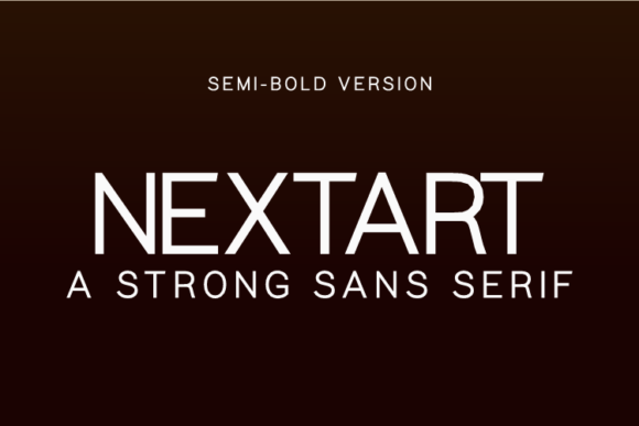 Nextart Semi-Bold: A Timeless Typeface for Editorial Design