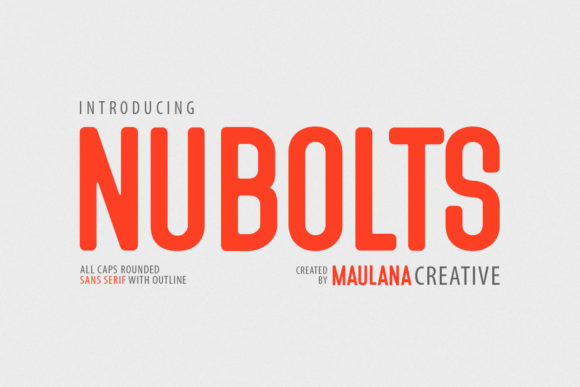 Nubolts: A Bold Typeface for Clear Campaigns