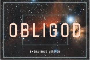 Obligod Extra Bold: A Modern Typeface for Branding