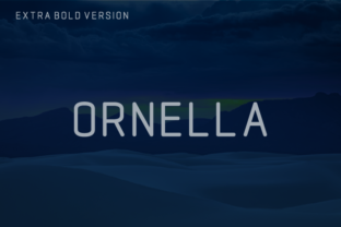 Ornella Extra Bold Typeface for Branding