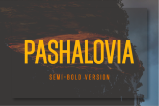 Pashalovia Semi-Bold Typeface for Branding