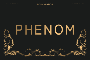 Phenom Bold: A Modern Typeface for Editorial Design