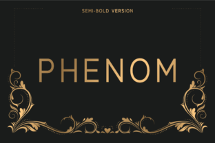 Phenom Semi-Bold: A Modern Typeface for Web Design