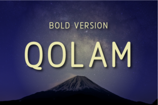 Qolam Bold: A Versatile Sans Serif Typeface for Editorial Design