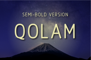 Qolam Semi-Bold: A Timeless Typeface for Makers