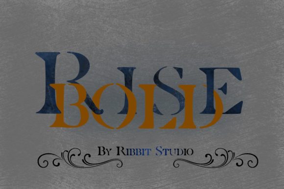 Rise Bold: A Serif Font for Makers