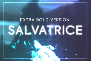 Salvatrice Extra Bold: A Typeface for Editorial Impact