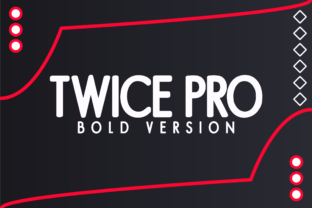 Twice Pro Bold Font for Strong Branding