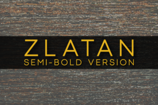 Zlatan Semi-Bold: A Timeless Typeface for Modern Editors